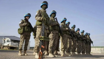 Фотография к новости: Қорғаныс министрлігі: Голан биіктігіндегі қазақстандық контингентке еш қауіп жоқ