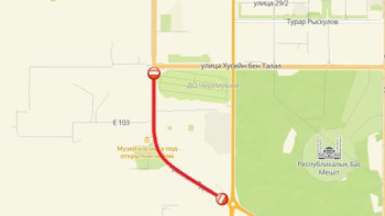 Фотография к новости: Тұран даңғылының учаскесі ішінара жабылады