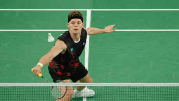 Фотография к новости: Бадминтон: Дмитрий Панарин Париж Олимпиадасындағы екінші матчында жеңілді