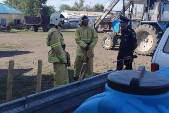 Фотография к новости: Қарағанды облысының Нұра ауданында өрт сөндіру бекеті ашылды