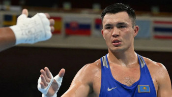 Фотография к новости: Париж-2024: Қамшыбек Қоңқабаев алғашқы жекпе-жекте жеңіліс тапты