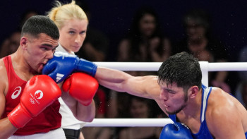 Фотография к новости: Нұрбек Оралбай бокстан Париж Олимпиадасының ширек финалына жолдама алды