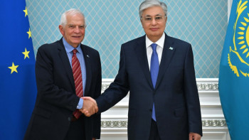 Фотография к новости: Тоқаев Еуропалық Комиссияның вице-президенті Жозеп Боррельмен кездесті