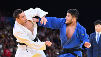 Фотография к новости: Дзюдошы Нұрлыхан Шархан Олимпиаданың екінші айналымынан аса алмады