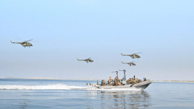 Әскери теңізшілер "Бірлестік-2024" оқу-жаттығуына байланысты марапатталды