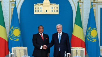 Фотография к новости: Тоқаев: Бұл сапар Қазақстан мен Конго қарым-қатынастарына тың серпін береді