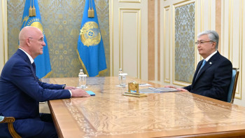 Фотография к новости: Тоқаев Премьер-Министрдің бірінші орынбасары Роман Склярды қабылдады