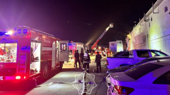 Фотография к новости: Ақтауда монша өртенді