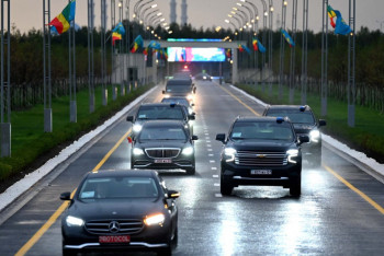 Фотография к новости: Тоқаев Конго Президентін елорда әуежайынан шығарып салды