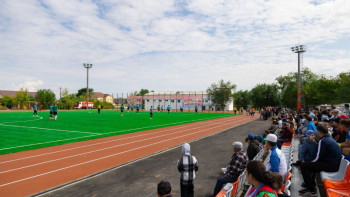 Фотография к новости: Еліміз өңірлерінде балалар спортының қолжетімділігі артып келеді