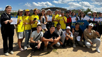 Фотография к новости: Теміртауда «Таза ойындар» экологиялық сенбілігі өтті