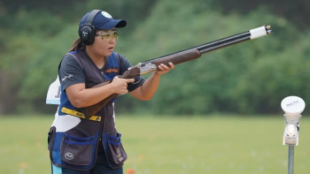 Фотография к новости: Әсем Орынбай стенд атудан іріктеудің алғашқы айналымына қатысты
