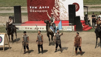 Фотография к новости: «Ұлы Дала Ойындары» ұлттық спорт түрлерінен фестиваль өтті
