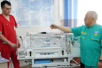 Фотография к новости: Павлодардағы медициналық авиация бір жылда 100 нәрестені тасымалдаған