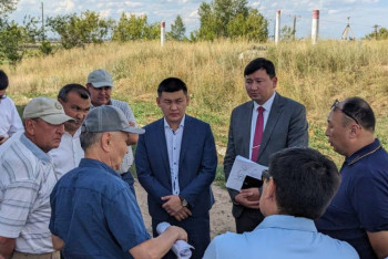 Фотография к новости: Нұра топтық су құбырындағы апатты учаскенің құрылысы аяқталды