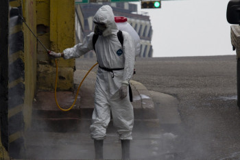 Фотография к новости: Су тасқынынан зардап шеккен 24 мың нысанда дезинфекция жүргізілді