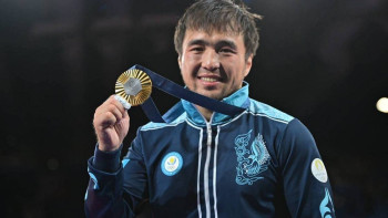 Фотография к новости: Спортшыларымыз қоржынымызды алтынға толтыра берсін - Елдос Сметов