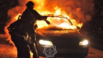 Фотография к новости: ТЖМ: Елімізде бір тәулікте жеті автокөлік өртенген