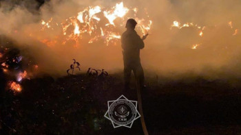 Фотография к новости: Өткен тәулікте ел аумағында жиналған шөп 3 рет өртенді