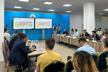 Фотография к новости: Алматыда қоғамдық көлікке басымдылық беріледі – Сағындық Телібаев