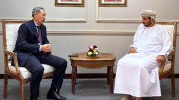 Фотография к новости: Еліміз Омар сұлтандығымен ынтымақтастықты нығайтады