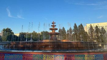 Фотография к новости: Семейде орталық алаңдағы субұрқақтың 7 су сорғысы істен шықты