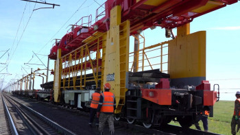 Фотография к новости: Павлодар және Қызылорда өңірлеріндегі темір жолдарға жүргізілген жөндеу жұмыстары аяқталды