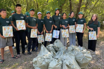 Фотография к новости: Таза Қазақстан. Жетісу облысында 7055 тонна қоқыс шығарылды