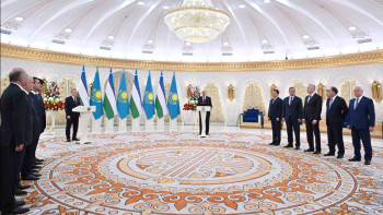 Фотография к новости: "Ортақ деуге болады". Тоқаев Қазақстан мен Өзбекстанның ұстанымы туралы айтты