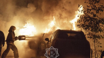 Фотография к новости: Төтенше жағдайлар министрлігі соңғы тәулікте елде қанша көлік өртенгенін айтты