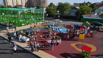 Фотография к новости: Астанада бос алаңда жаңа қоғамдық кеңістік ашылды