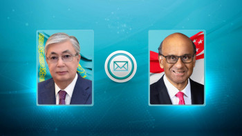 Фотография к новости: Тоқаев Сингапур Президентіне құттықтау жеделхатын жолдады