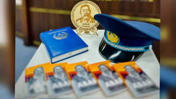 Фотография к новости: Қазақстан полициясында Абай есімді 200 сақшы қызмет етеді