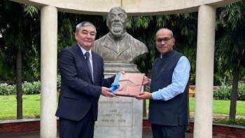 Фотография к новости: Нью-Делиде Абайдың туған күні атап өтілді