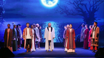 Фотография к новости: Алматыда Абай күніне арналған концерт-спектакль өтті