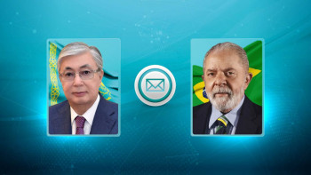 Фотография к новости: Тоқаев Бразилия Президентіне көңіл айтты