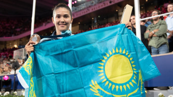 Фотография к новости: Назым Қызайбай: Үш дүркін әлем чемпионы атанғым келеді