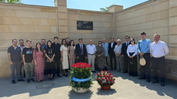 Фотография к новости: Бакуда Абай күні аталып өтті