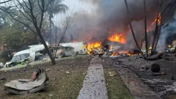 Фотография к новости: Бразилиядағы ұшақ апаты: 10 адам рейске кешіккендіктен аман қалған