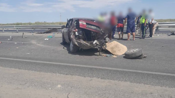 Фотография к новости: Шиелідегі жол апатынан бір адам қаза тапты