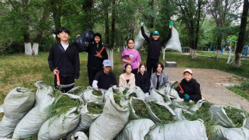 Фотография к новости: Қостанайлықтар «Таза Қазақстан» акциясына қатысты