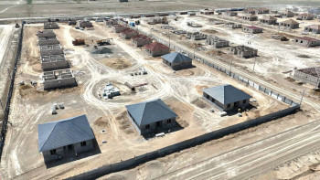 Фотография к новости: Су тасқыны. Биыл үй құрылысы уақытында аяқтала ма?