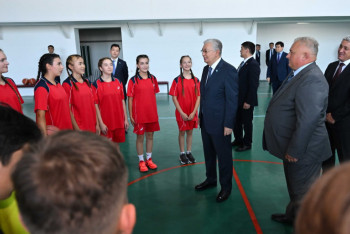 Фотография к новости: Тоқаев Шахтер ауылындағы әлеуметтік нысандардың жұмысымен танысты