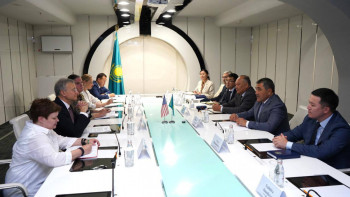 Фотография к новости: Еліміз су шаруашылығын дамытуда АҚШ-тың тәжірибесін қолданады