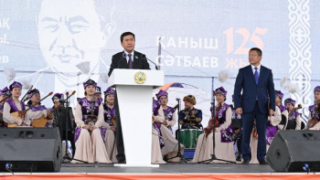 Фотография к новости: Мәжіліс төрағасы Президент атынан Сәтбаевтың 125 жылдық мерейтойымен құттықтады