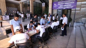 Фотография к новости: Өзбекстанның Шыршық қаласында Әуезов атындағы университеттің филиалы жұмысын бастады