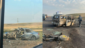 Фотография к новости: Жамбыл облысында 6 адам жол апатынан қаза болды