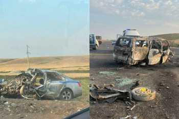 Фотография к новости: Жамбыл облысында 6 адам жол апатынан қаза болды