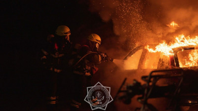Бір тәулікте 7 автокөлік өртке оранды
