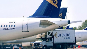 Фотография к новости: Ақтөбеде Air Astana ұшағы апаттық жағдайға тап болды